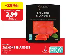 ALDI Gourmet salmone islandese affumicato offerta