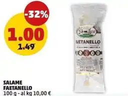 PENNY Salame faetanello offerta