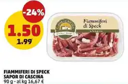 PENNY Fiammiferi di speck sapor di cascina offerta