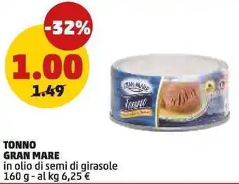 Tonno gran mare in olio di semi di girasole