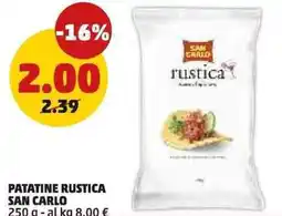 PENNY Patatine rustica SAN CARLO offerta