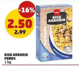 PENNY Riso arborio PENNY. offerta