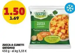 PENNY Zucca a cubetti ORTOMIO offerta