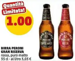PENNY Birra peroni GRAN RISERVA offerta