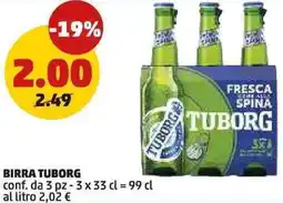 PENNY BIRRA TUBORG offerta