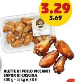 PENNY Alette di pollo piccanti sapor di cascina offerta
