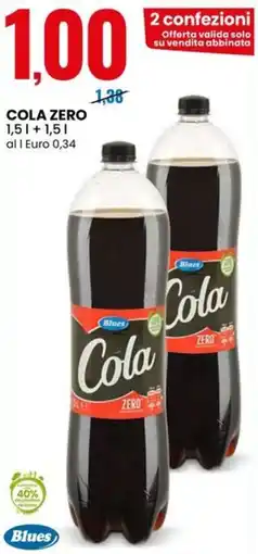Eurospin Cola zero offerta