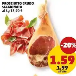 PENNY Prosciutto crudo stagionato offerta
