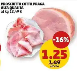 PENNY Prosciutto cotto praga alta qualità offerta