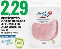 Eurospin Prosciutto cotto di praga affumicato alta qualità offerta