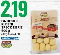Eurospin Gnocchi ripieni speck e brie offerta