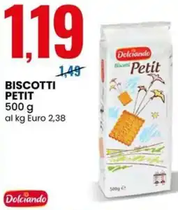 Eurospin Biscotti petit offerta
