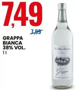 Eurospin Grappa bianca 38% vol. offerta