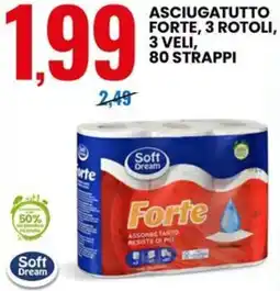Eurospin Asciugatutto forte offerta