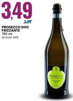 Eurospin Prosecco doc frizzante offerta
