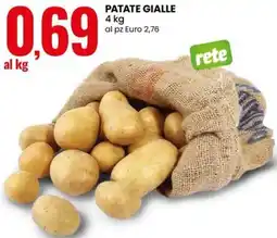 Eurospin Patate gialle offerta
