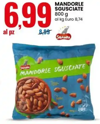 Eurospin Mandorle sgusciate offerta