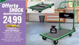 Eurospin Carrello a piattaforma offerta