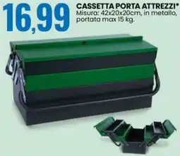 Eurospin Cassetta porta attrezzi offerta