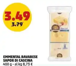 PENNY Emmental bavarese SAPOR DI CASCINA offerta