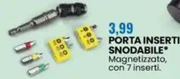 Eurospin Porta inserti snodabile offerta