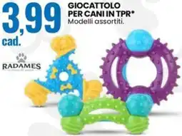 Eurospin Giocattolo per cani in tpr offerta