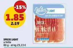 PENNY Speck light a fette offerta