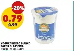 PENNY Yogurt intero bianco sapor di cascina offerta