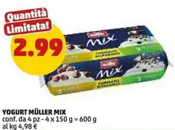 PENNY Yogurt MÜLLER mix conf. da 4 pz offerta