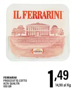 Gecop Ferrarini prosciutto cotto alta qualità offerta