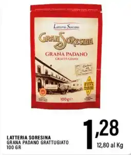 Gecop Latteria soresina grana padano grattugiato offerta
