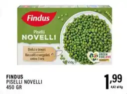 Gecop Findus piselli novelli offerta