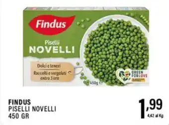 Gecop Findus piselli novelli offerta