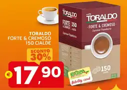 Extra Supermercati Toraldo forte & cremoso 150 cialde offerta