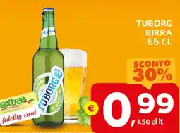 Extra Supermercati Tuborg birra offerta