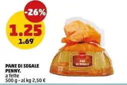 PENNY Pane di segale PENNY a fette offerta