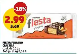 PENNY Fiesta FERRERO classica conf. da 10 pz offerta