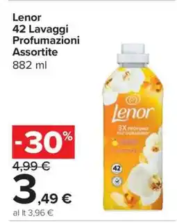 Carrefour Lenor 42 Lavaggi Profumazioni Assortite offerta