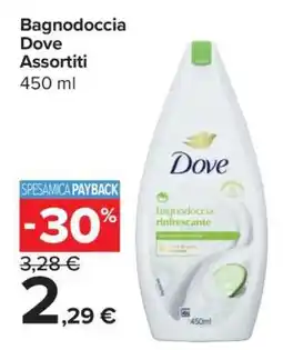 Carrefour BAGNODOCCIA DOVE assortiti offerta