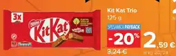 Carrefour Kit Kat Trio offerta