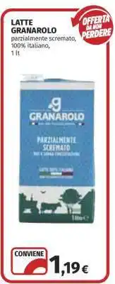 Coop LATTE GRANAROLO offerta
