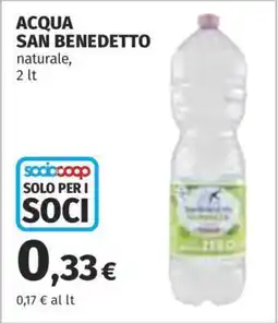 Coop ACQUA SAN BENEDETTO offerta