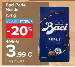Carrefour Baci Perle Nestlè offerta