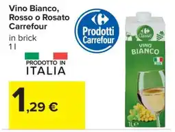 Carrefour Vino Bianco, Rosso o Rosato Carrefour offerta