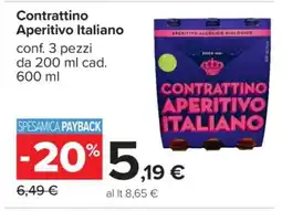 Carrefour Contrattino Aperitivo Italiano offerta