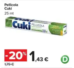 Carrefour Pellicola CUKI offerta