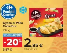 Carrefour Gyoza di Pollo Carrefour offerta
