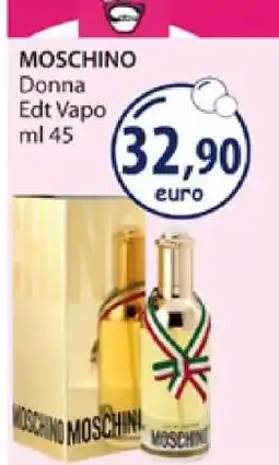 Acqua & Sapone MOSCHINO Donna Edt Vapo offerta