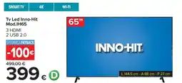 Carrefour Tv Led Inno-Hit Mod.IH65 offerta