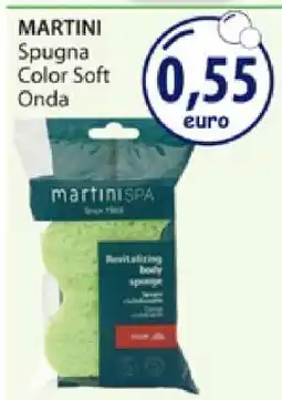 Acqua & Sapone MARTINI Spugna Color Soft Onda offerta